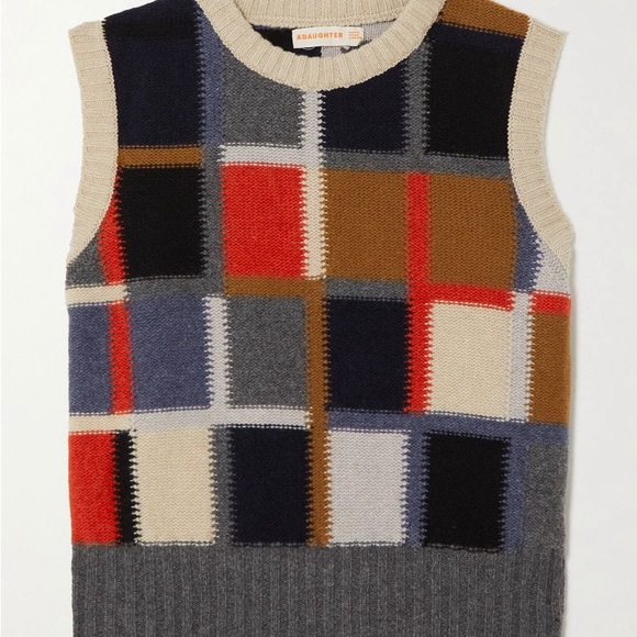&daughter tralee intarsia wool tank size M - Picture 3 of 3